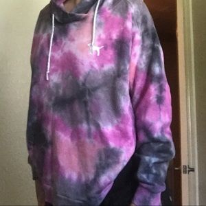 tie dye swear shirt